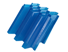 50 میلی متر PP/PVC TUBE SETTLER رسانه