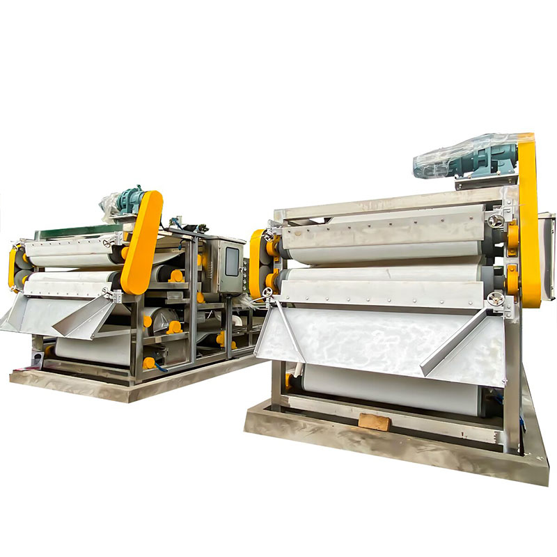 پرس فیلتر کمربندی: راهنمای جامع آبگیری لجن