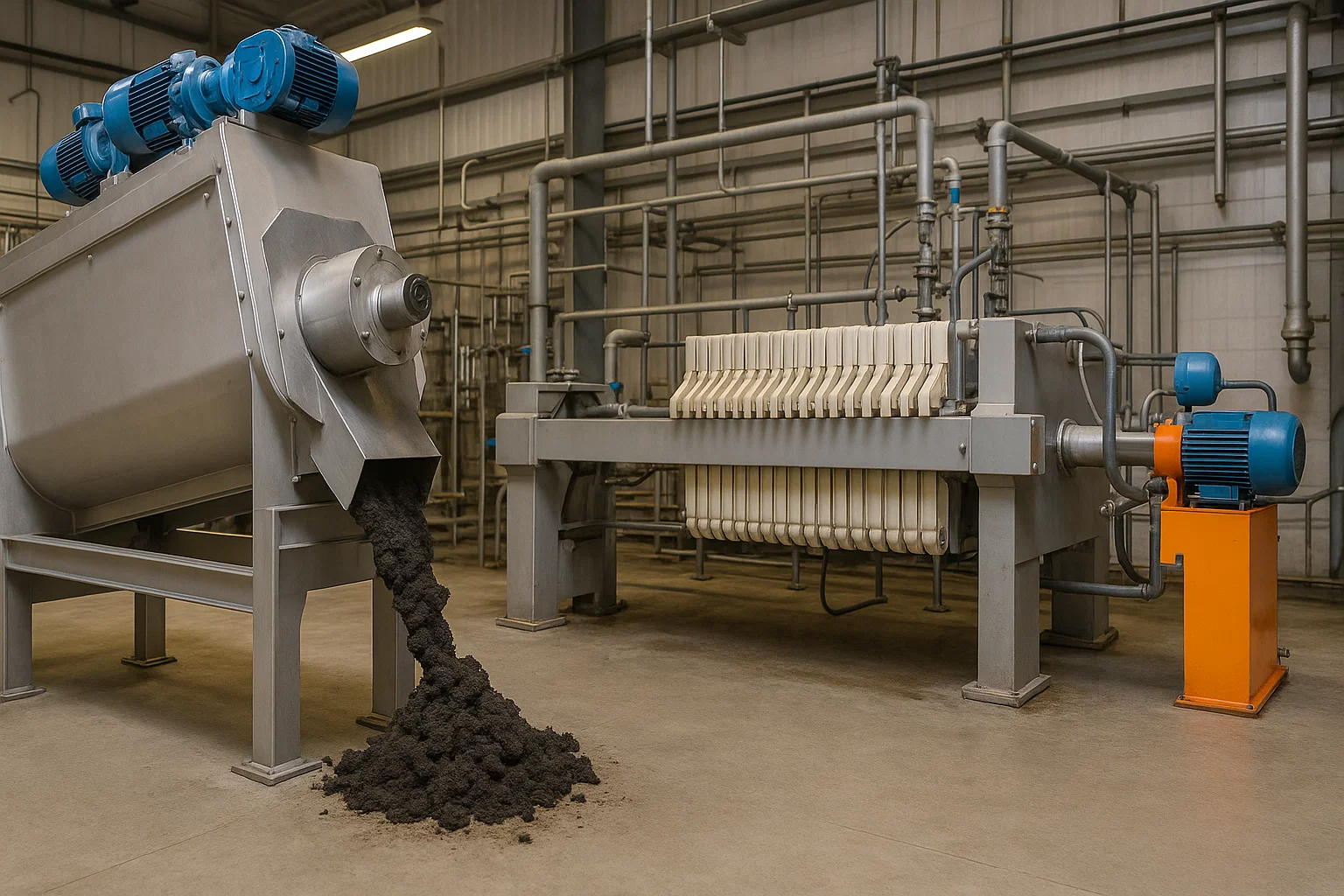 Press Press vs. Filter Press: یک راهنمای جامع برای لجن آبگیری